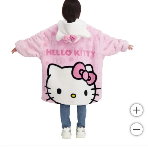 Character Kids' Wayy Big Hoodie, Disney , Hello Kitty, nwt OSFM